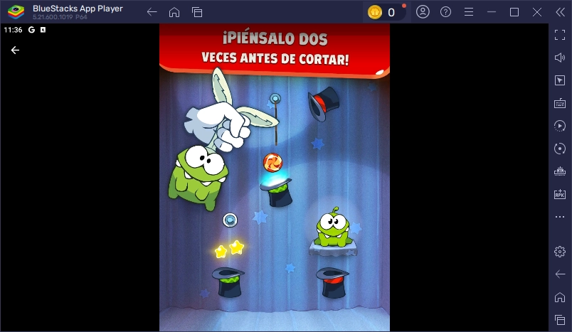 Cut The Rope на ПК