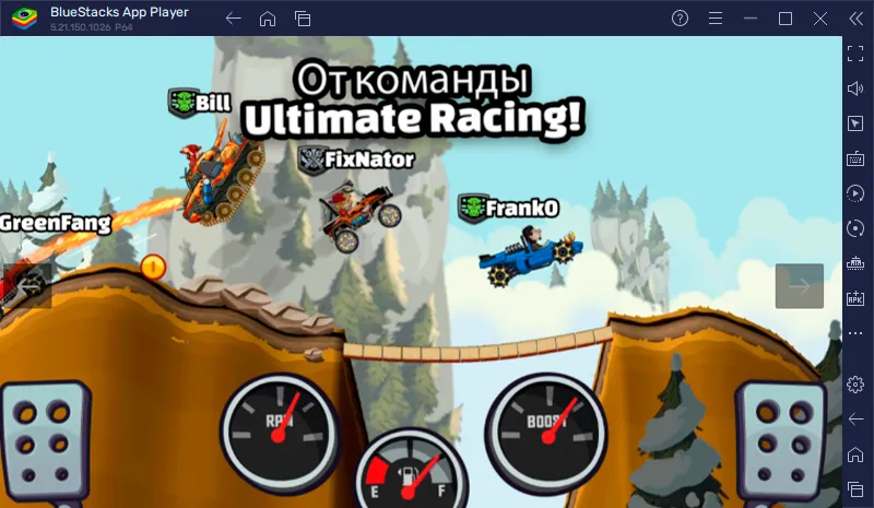 Hill Climb Racing 2 для ПК